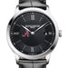 Alabama Men's Baume et Mercier 40mm Classima Quartz Watch with Black Dial & Black Leather Strap
