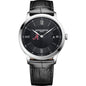 Alabama Men's Baume et Mercier 40mm Classima Quartz Watch with Black Dial & Black Leather Strap Shot #2