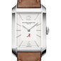Alabama Men's Baume et Mercier 43X27mm Hampton Watch with Silver Dial & Tan Leather Strap Shot #1