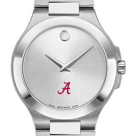 Alabama Men&#39;s Movado Collection Stainless Steel Watch with Silver Dial Shot #1