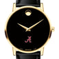 Alabama Men's Movado Gold Museum Classic Leather Shot #1