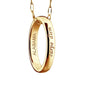 Alabama Monica Rich Kosann "Carpe Diem" Poesy Ring Necklace in Gold Shot #1