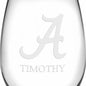 Alabama Stemless Wine Glasses Made in the USA - Set of 2 Shot #3