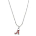 Alabama Sterling Silver Necklace with Enamel Charm