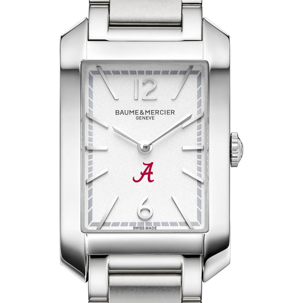 Alabama Women's Baume et Mercier 35X22mm Hampton Watch with Silver Dial & Bracelet Shot #1