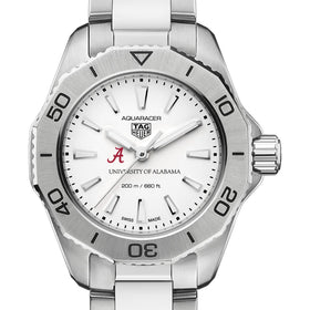 Alabama Women&#39;s TAG Heuer Steel Aquaracer with Silver Dial Shot #1