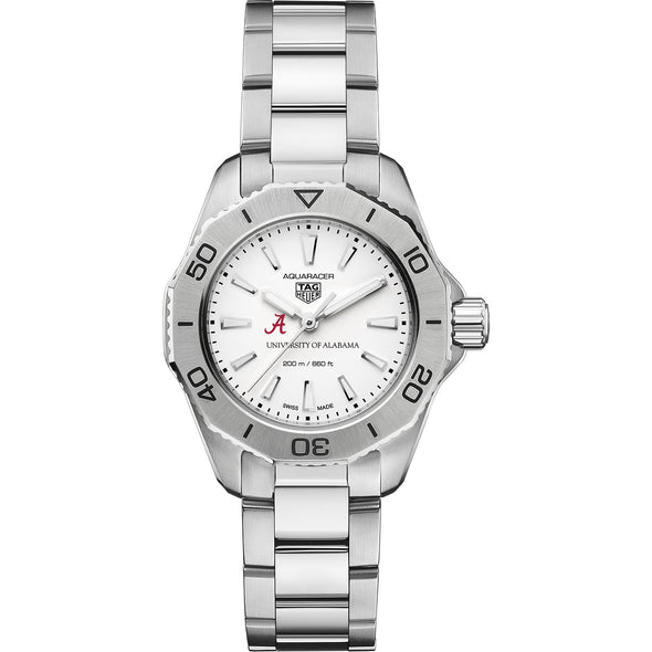 Alabama Women&#39;s TAG Heuer Steel Aquaracer with Silver Dial Shot #2