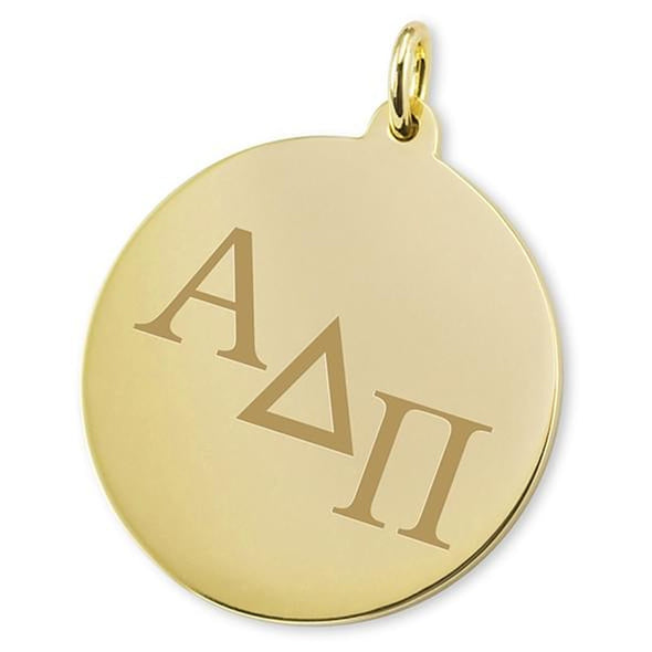 Alpha Delta Pi 14K Gold Charm Shot #2