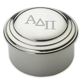 Alpha Delta Pi Pewter Keepsake Box Shot #1