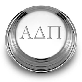 Alpha Delta Pi Pewter Paperweight Shot #1