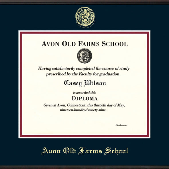 AOF Diploma Frame, the Fidelitas Shot #2