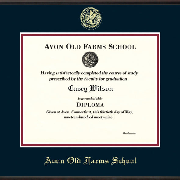 AOF Diploma Frame, the Fidelitas Shot #2