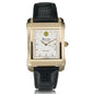 AOF Men's Gold Quad with Leather Strap Shot #2