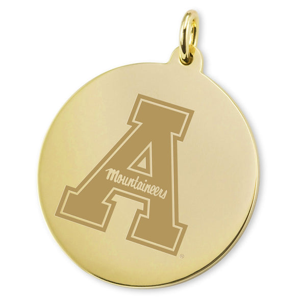 Appalachian State 18K Gold Charm Shot #2