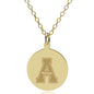 Appalachian State 18K Gold Pendant & Chain Shot #1