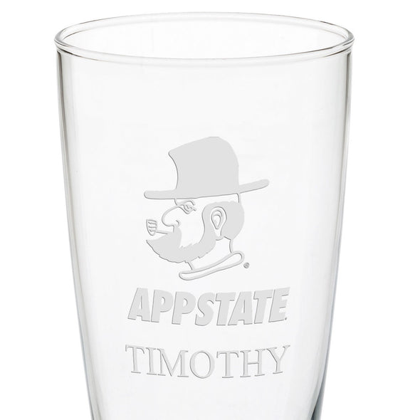 Appalachian State 20oz Pilsner Glasses - Set of 2 Shot #3