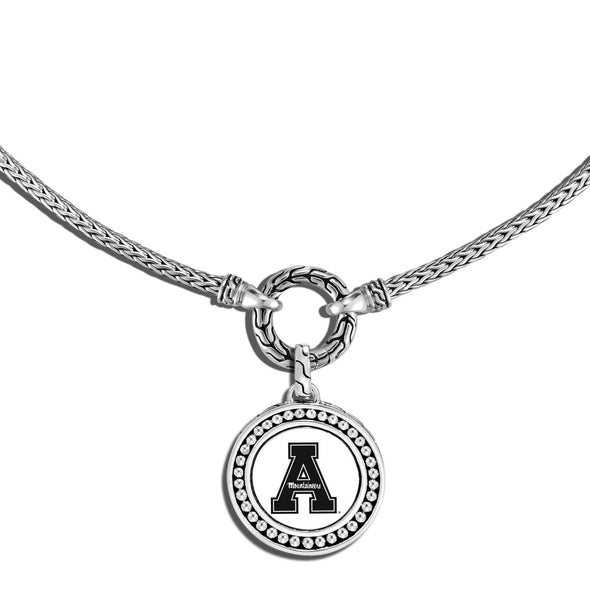Appalachian State Amulet Necklace by John Hardy with Classic Chain Shot #2