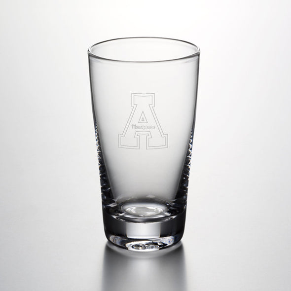 Appalachian State Ascutney Pint Glass by Simon Pearce Shot #1
