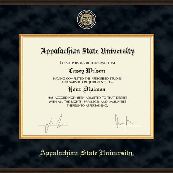 Appalachian State Diploma Frame - Excelsior Shot #2