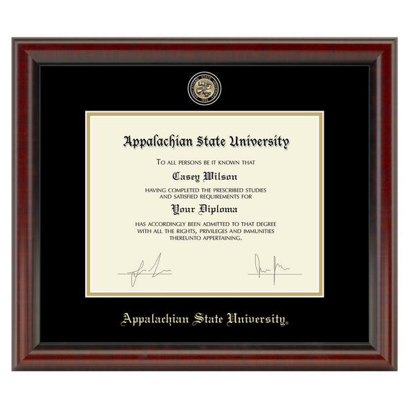 Appalachian State Diploma Frame - Masterpiece Shot #1