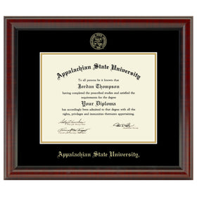 Appalachian State Diploma Frame, the Fidelitas Shot #1