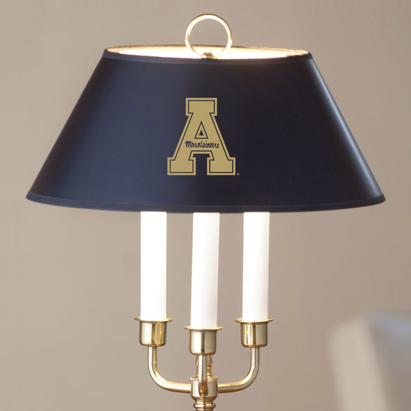 Appalachian State Lamp in Brass &amp; Marble Shot #2