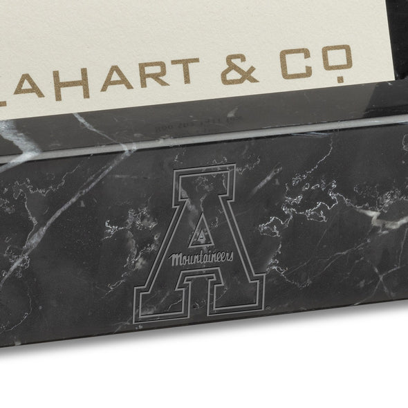 Appalachian State Marble Business Card Holder Shot #2