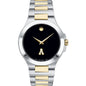 Appalachian State Men's Movado Collection Two-Tone Watch with Black Dial Shot #2