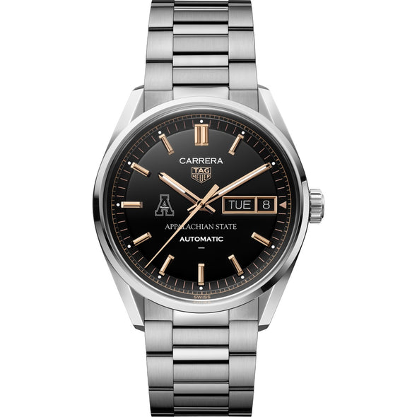 Appalachian State Men's TAG Heuer Carrera Day-Date Automatic with Black Dial Shot #2
