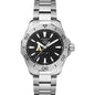 Appalachian State Men's TAG Heuer Steel Aquaracer with Black Dial Shot #2