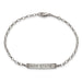 Appalachian State Monica Rich Kosann Petite Poesy Bracelet in Silver