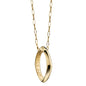 Appalachian State Monica Rich Kosann Poesy Ring Necklace in Gold Shot #1