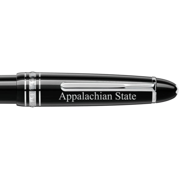 Appalachian State Montblanc Meisterstück LeGrand Ballpoint Pen in Platinum Shot #2