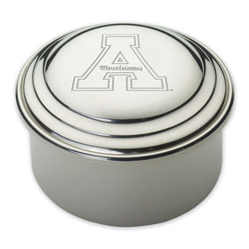 Appalachian State Pewter Keepsake Box Shot #1