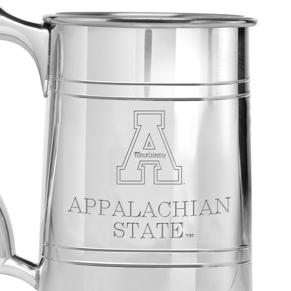 Appalachian State Pewter Stein Shot #2