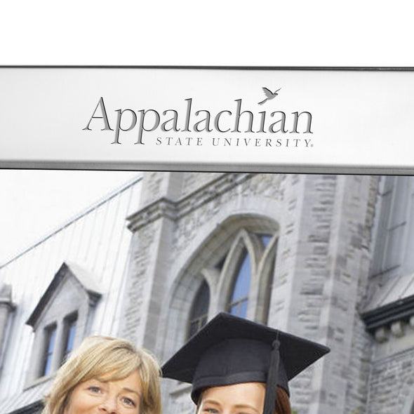 Appalachian State Polished Pewter 8x10 Picture Frame Shot #2