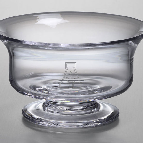 Appalachian State Simon Pearce Glass Revere Bowl Med Shot #2