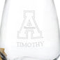 Appalachian State Stemless Wine Glasses - Set of 4 Shot #3