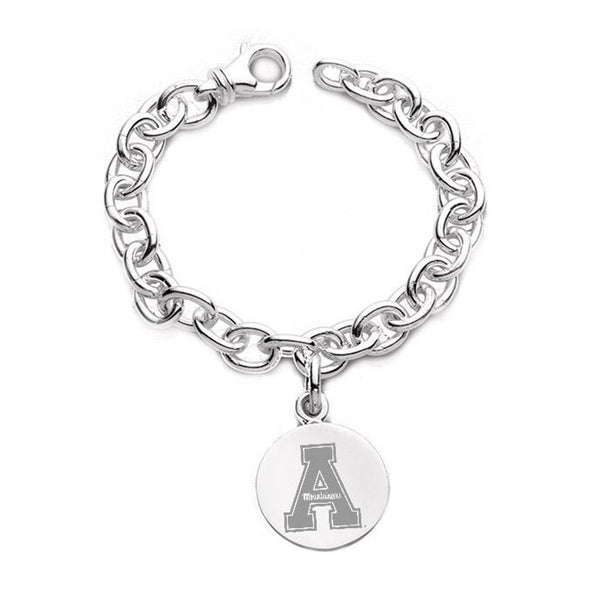 Appalachian State Sterling Silver Charm Bracelet Shot #1