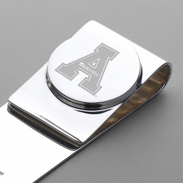 Appalachian State Sterling Silver Money Clip Shot #2