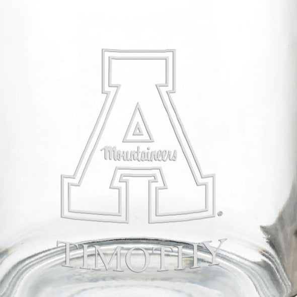Appalachian State University 13 oz Glass Coffee Mug Shot #3