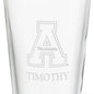 Appalachian State University 16 oz Pint Glass- Set of 4 Shot #3