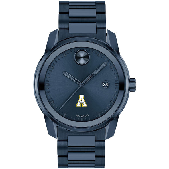 Appalachian State University Men's Movado BOLD Blue Ion with Date Window Shot #2