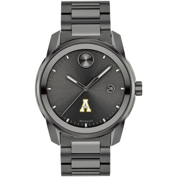 Appalachian State University Men's Movado BOLD Gunmetal Grey with Date Window Shot #2