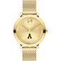 Appalachian State University Women's Movado Bold Gold with Mesh Bracelet Shot #2