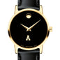 Appalachian State Women's Movado Gold Museum Classic Leather Shot #1