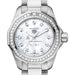 Appalachian State Women's TAG Heuer Steel Aquaracer with Diamond Dial & Bezel