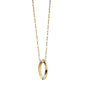 Arizona Monica Rich Kosann Poesy Ring Necklace in Gold Shot #2