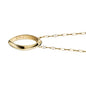 Arizona Monica Rich Kosann Poesy Ring Necklace in Gold Shot #3