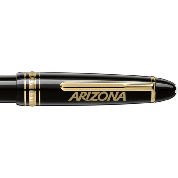 Arizona Montblanc Meisterstück Midsize Ballpoint Pen in Gold Shot #2